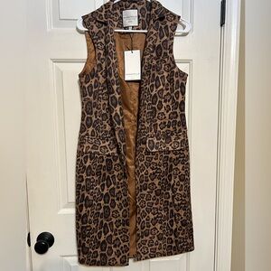 Bagatelle leopard jacket new women’s xs